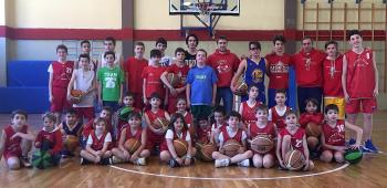 Con il gruppo di Tirano