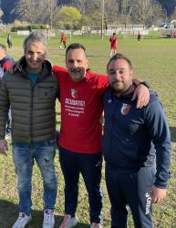 Da sx: Massimiliano Camero, Luca Marieni, Daniele Castelli