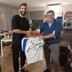 Davide Gavazzi e il presidente Ernesto Maglia