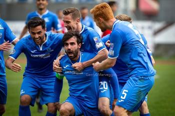 L'esultanza di Giovanni Mostacchi - Foto: Gerry Marvegggio