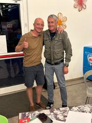 Michele Zangrando (a sx) e Paolo Bazzeghini