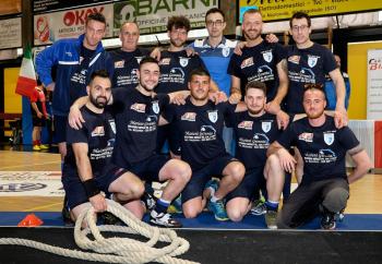 La squadra dell'Olympic Morbegno